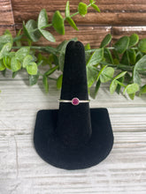 Load image into Gallery viewer, Ruby SZ 8 Sterling Silver Ring