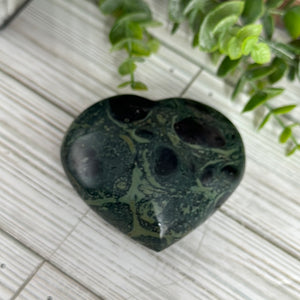 Kambaba Jasper Heart