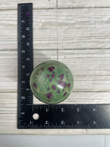 Ruby Fuchsite Sphere