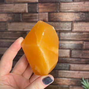 Orange Calcite Freeform