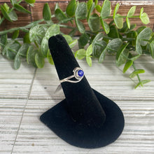 Load image into Gallery viewer, Lapis Lazuli Size 6 Sterling Silver Ring