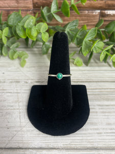 Malachite SZ 7 Sterling Silver Ring