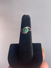 Load image into Gallery viewer, Malachite SZ 4 Sterling Silver Ring