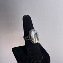 Load image into Gallery viewer, Agatized Copper Size 7 Sterling Silver Ring