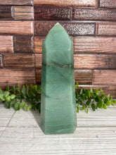 Load image into Gallery viewer, Green Aventurine Tower Large