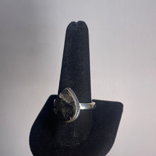 Load image into Gallery viewer, Shungite Size 12 Sterling Silver Ring