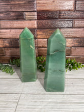 Load image into Gallery viewer, Green Aventurine Tower Large