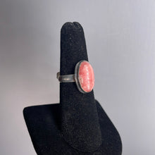 Load image into Gallery viewer, Rhodochrosite Size 6 Sterling Silver Ring