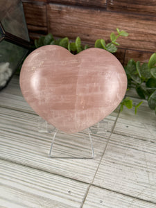 Rose Quartz Heart