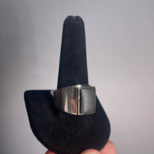 Load image into Gallery viewer, Shungite Size 12 Sterling Silver Ring