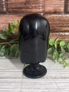 Black Obsidian Sally Carving