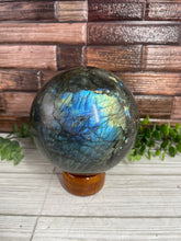 Load image into Gallery viewer, Labradorite Sphere XL