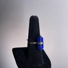 Load image into Gallery viewer, Lapis Lazuli Size 8 Sterling Silver Ring