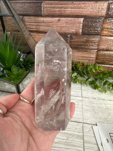 Clear Quartz Tower