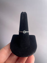 Load image into Gallery viewer, Aquamarine SZ 8 Sterling Silver Ring