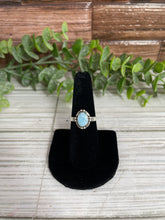 Load image into Gallery viewer, Larimar Size 7 Sterling Silver Ring