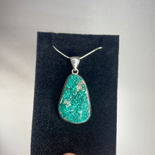 Load image into Gallery viewer, Dioptase Sterling Silver Pendant