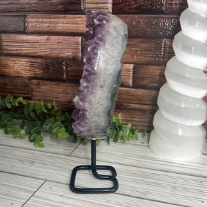 Amethyst Moon on Stand