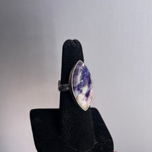 Load image into Gallery viewer, Violet Opal Size 7 Sterling Silver Ring