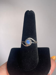 Labradorite SZ 8 Sterling Silver Ring