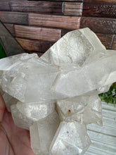 Load image into Gallery viewer, Quartz on White Feldspar Cluster