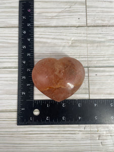 Fire Quartz Heart