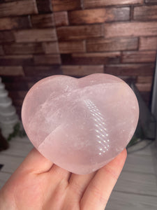 Rose Quartz Heart