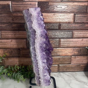 Amethyst Moon On Stand