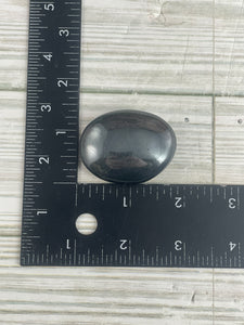 Hematite Palm Stone Small