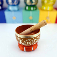 Load image into Gallery viewer, (1) Chakra Singing Bowl