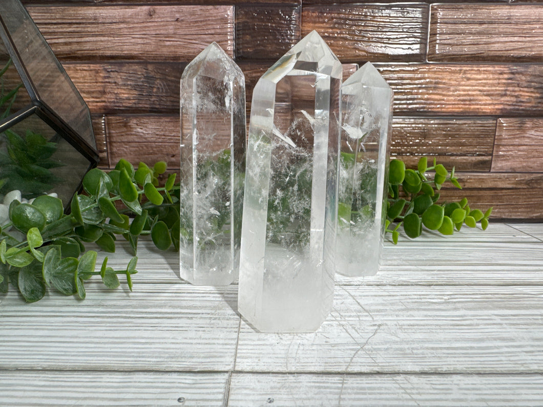 Clear Quartz Tower