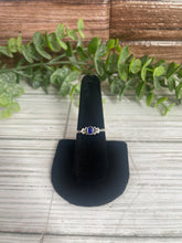 Load image into Gallery viewer, Lapis Lazuli Size 8 Sterling Silver Ring