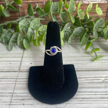 Load image into Gallery viewer, Lapis Lazuli Size 6 Sterling Silver Ring