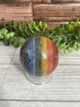 Load image into Gallery viewer, Chakra Bonded Crystal Sphere