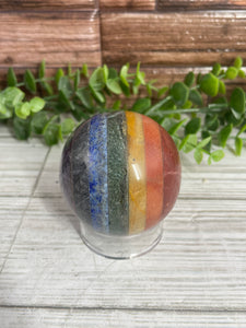 Chakra Bonded Crystal Sphere