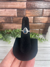 Load image into Gallery viewer, Labradorite Size 5 Sterling Silver Ring