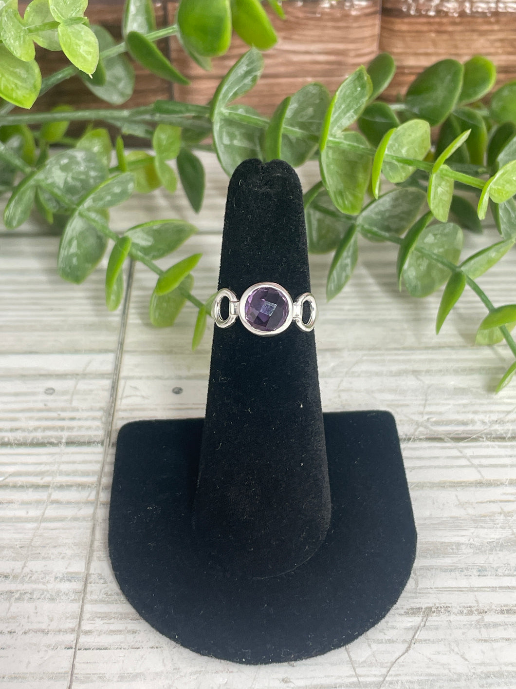 Amethyst SZ 5 Sterling Silver Ring