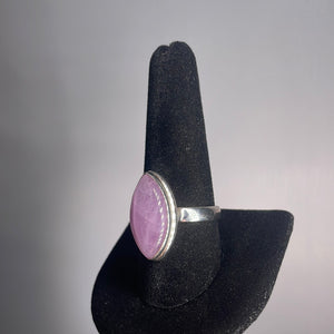 Kunzite Size 10 Sterling Silver Ring