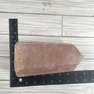 4 pound Rose Quartz Tower