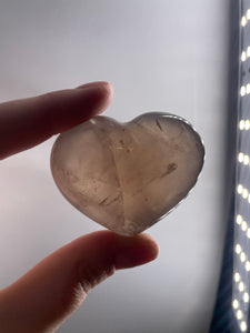 Smoky Quartz Heart