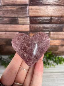 Strawberry Quartz Heart