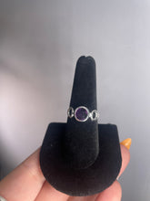 Load image into Gallery viewer, Amethyst SZ 8 Sterling Silver Ring