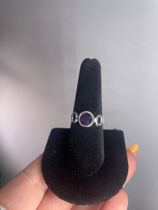 Amethyst SZ 8 Sterling Silver Ring