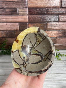 Septarian Calcite Bowl