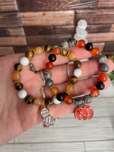 Load image into Gallery viewer, Halloween/Samhain Crystal Bracelet