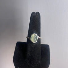 Load image into Gallery viewer, Prehnite Size 7 Sterling Silver Ring