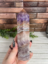 Load image into Gallery viewer, Amethyst/Agate Tower Large