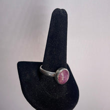 Load image into Gallery viewer, Ruby Size 12 Sterling Silver Ring