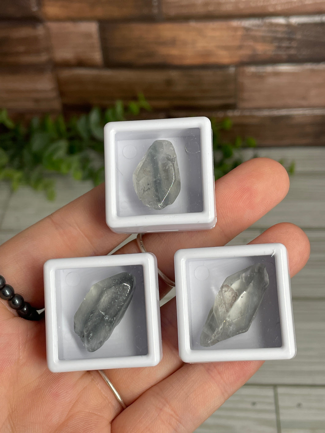 Blue Tara Quartz Point In Gem Box