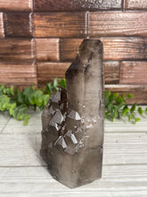 Load image into Gallery viewer, Elestial Smoky Quartz Cluster